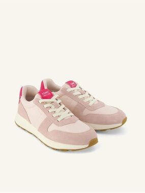 TOMS Pink and Cream Retro Runner Sneakers - Women's